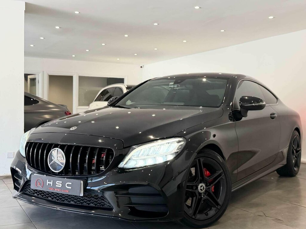 Mercedes-Benz C Class 1.5 C200 Mhev Amg Line Coupe G-tronic Black #4
