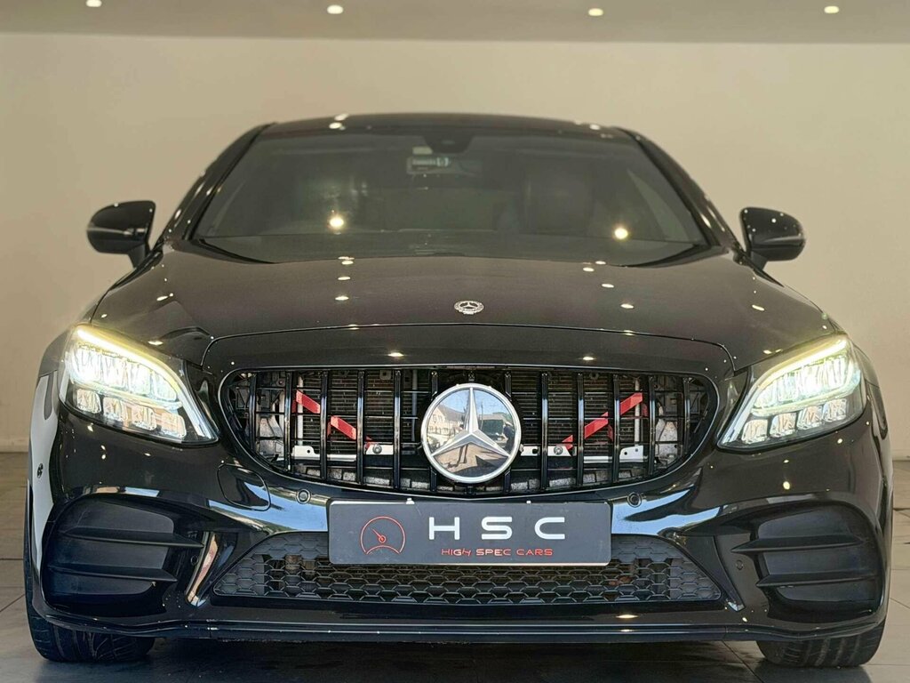 Mercedes-Benz C Class 1.5 C200 Mhev Amg Line Coupe G-tronic Black #2