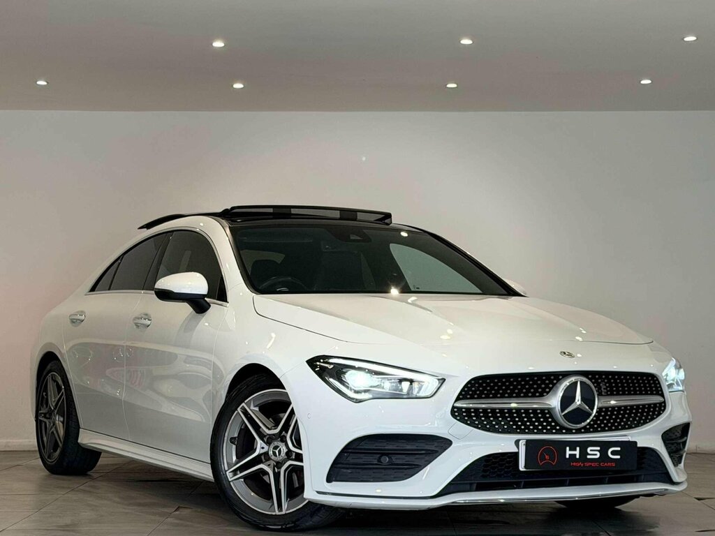Mercedes-Benz CLA Class 1.3 Cla180 Amg Line Premium Plus 2 Coupe Pet White