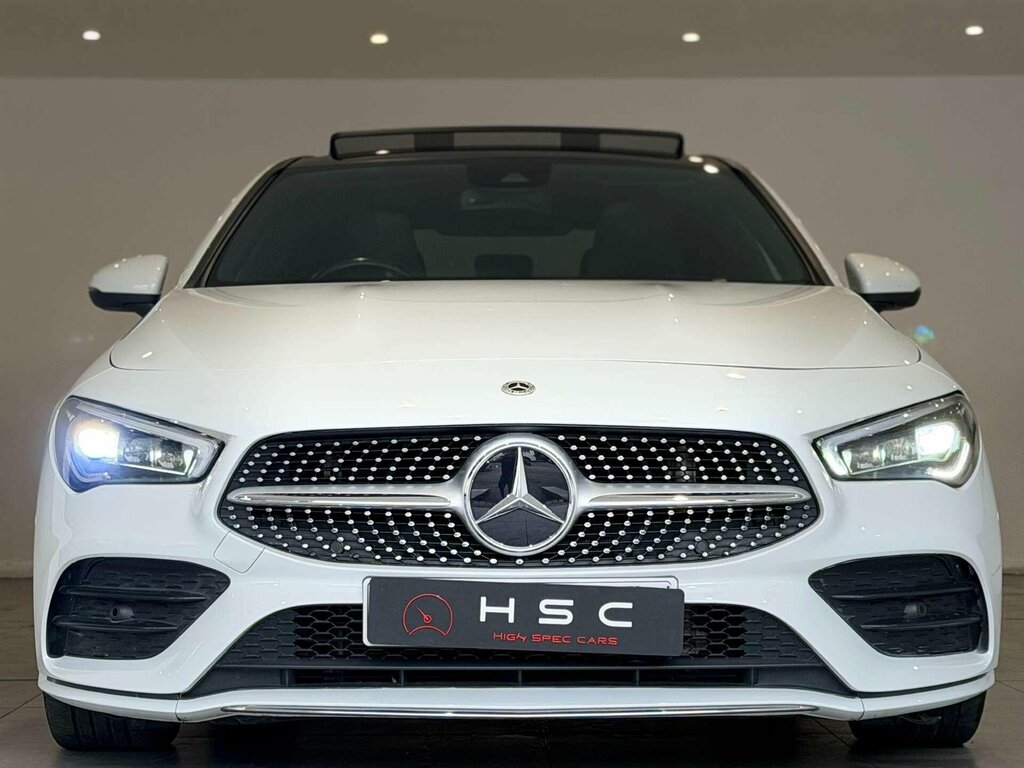 Mercedes-Benz CLA Class 1.3 Cla180 Amg Line Premium Plus 2 Coupe Pet White #2