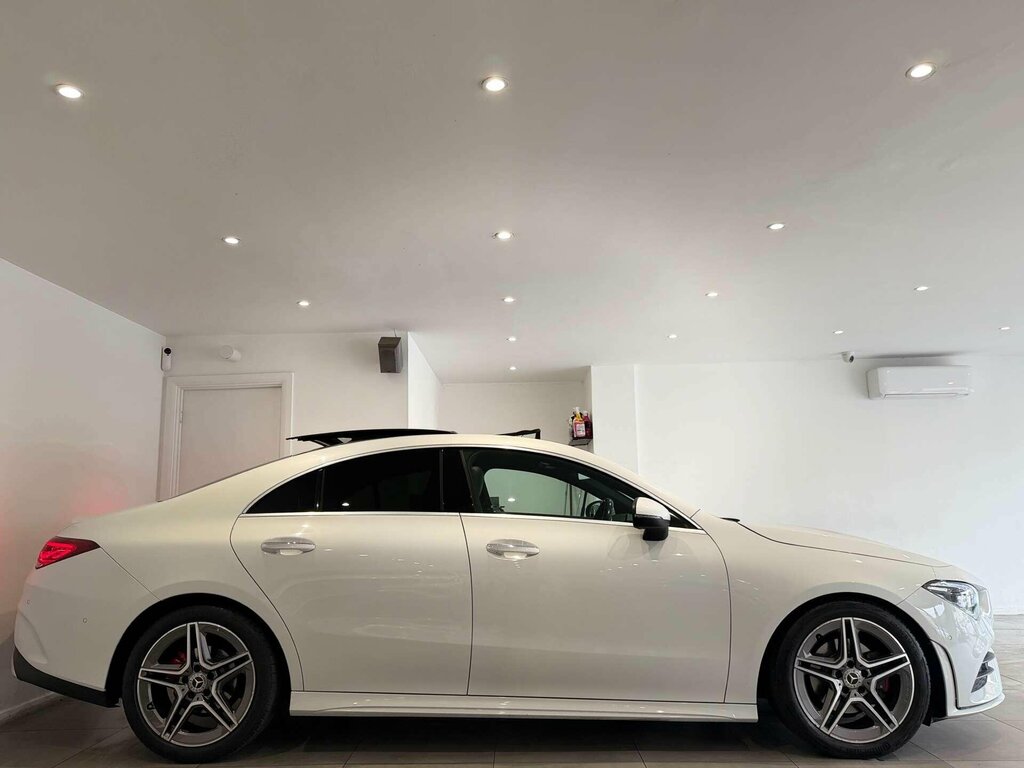 Mercedes-Benz CLA Class 1.3 Cla180 Amg Line Premium Plus 2 Coupe Pet White #6