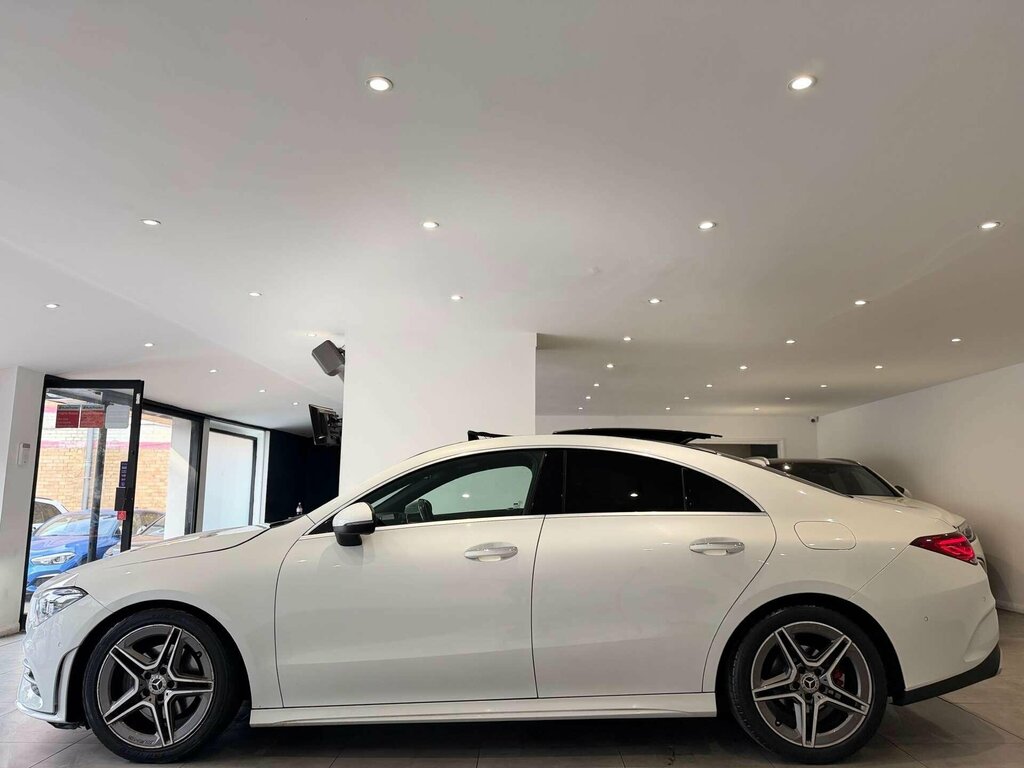 Mercedes-Benz CLA Class 1.3 Cla180 Amg Line Premium Plus 2 Coupe Pet White #5
