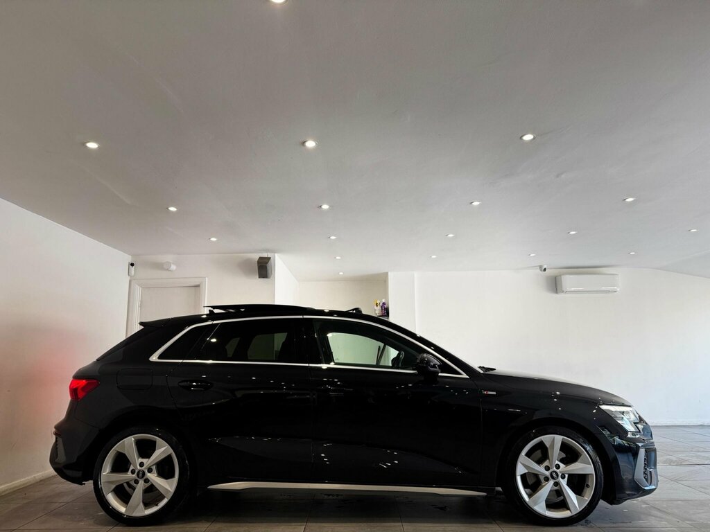 Audi A3 2.0 Tdi 35 S Line Sportback S Tronic Euro 6 Ss Black #6