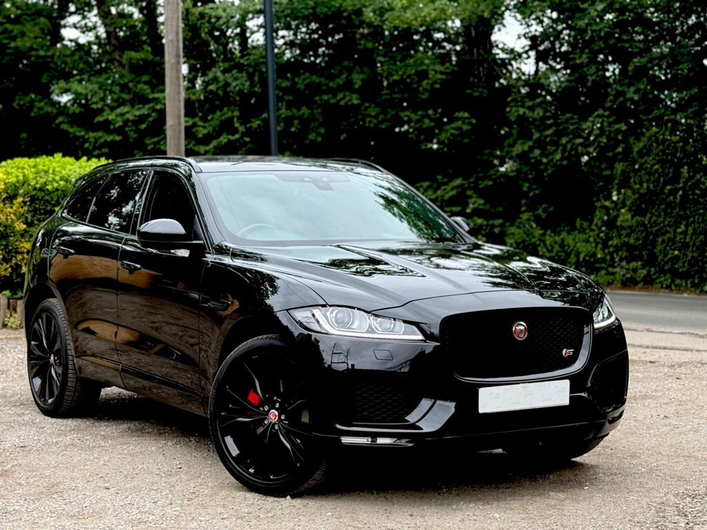 Jaguar F-Pace 3.0 D300 V6 S Awd Euro 6 Ss Black #5