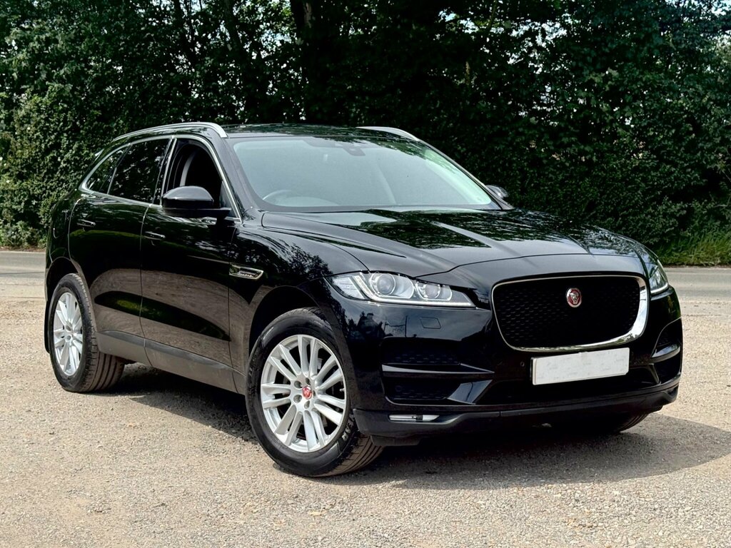 Jaguar F-Pace 2.0 D180 Portfolio Awd Euro 6 Ss Black #4