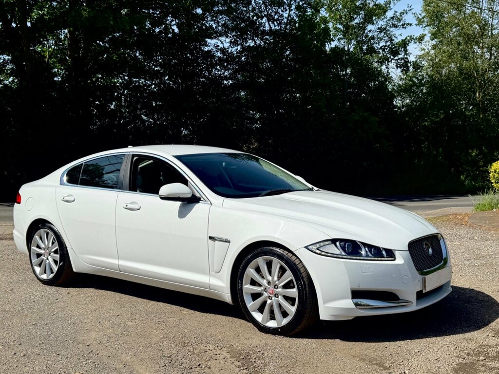 Jaguar XF 2.2D Portfolio Euro 5 Ss White #4