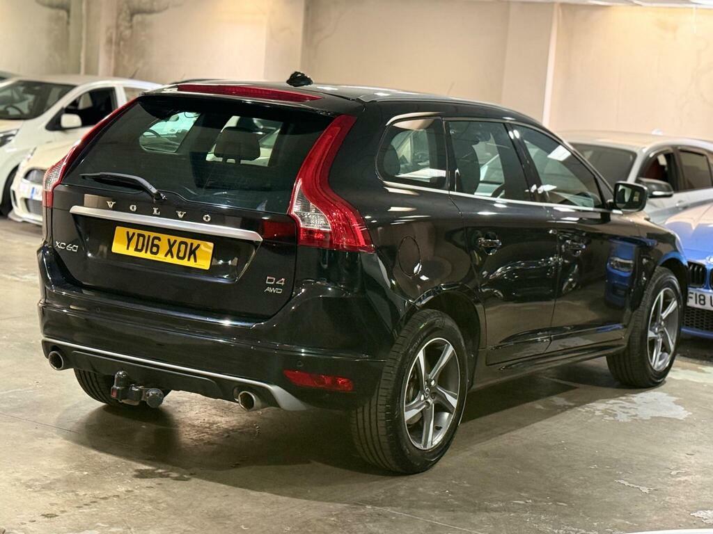 Volvo XC60 2.4 D4 R-design Lux Nav Awd Euro 6 S S YD16XOK Black #4