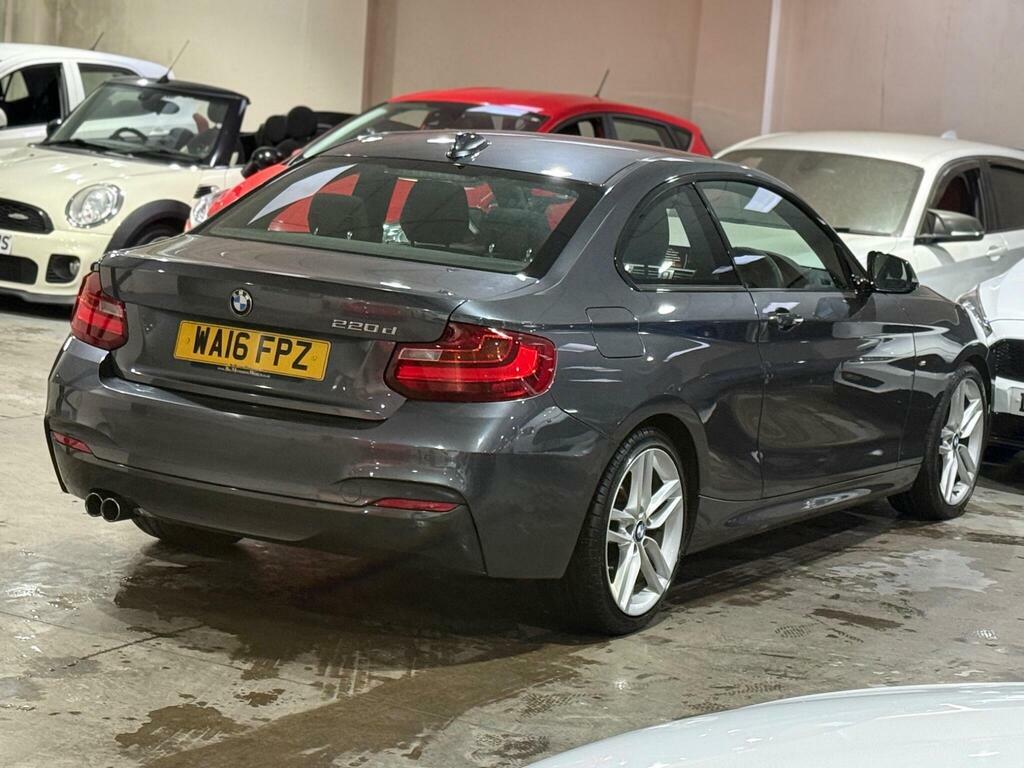BMW 2 Series 2.0 220D M Sport Euro 6 S S Grey #4