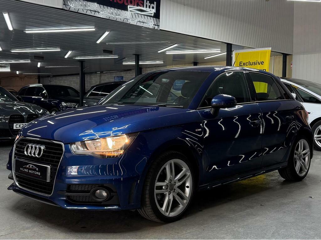 Audi A1 1.4 Tfsi S Line Sportback Euro 5 S S DG64DZJ Blue #3