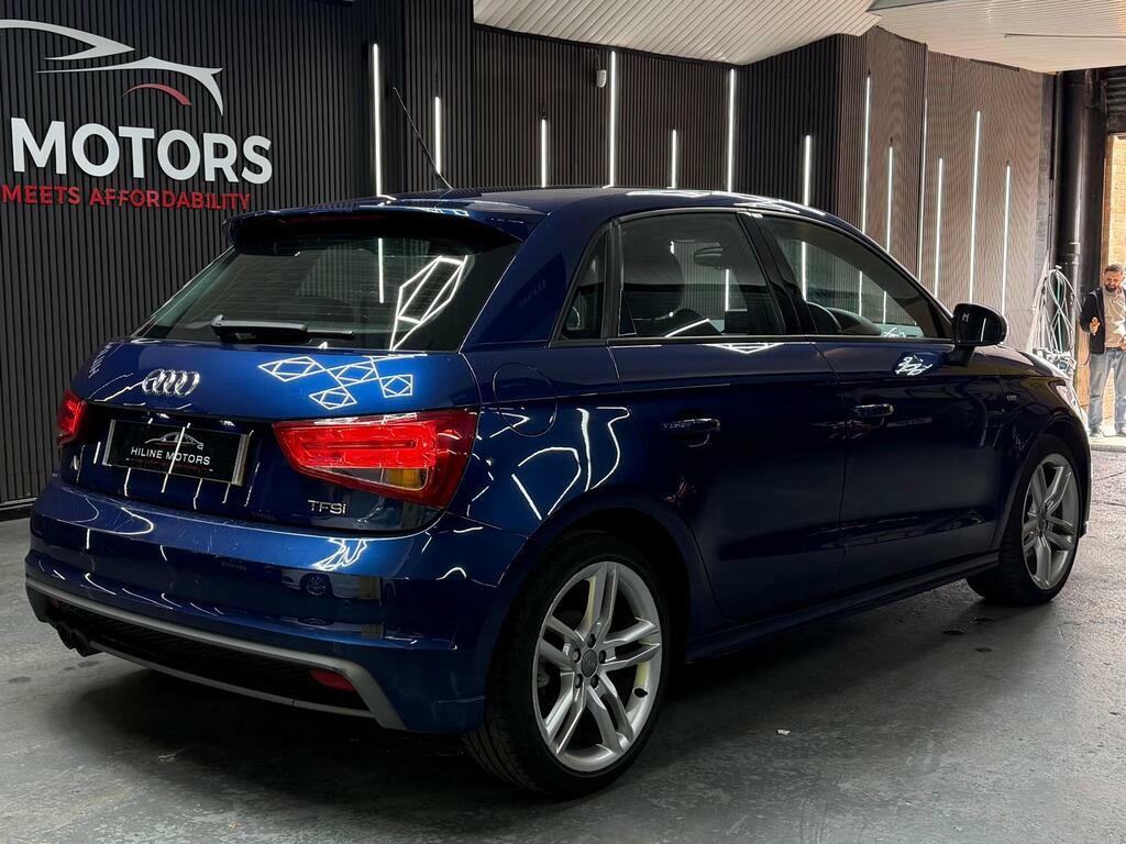 Audi A1 1.4 Tfsi S Line Sportback Euro 5 S S DG64DZJ Blue #6