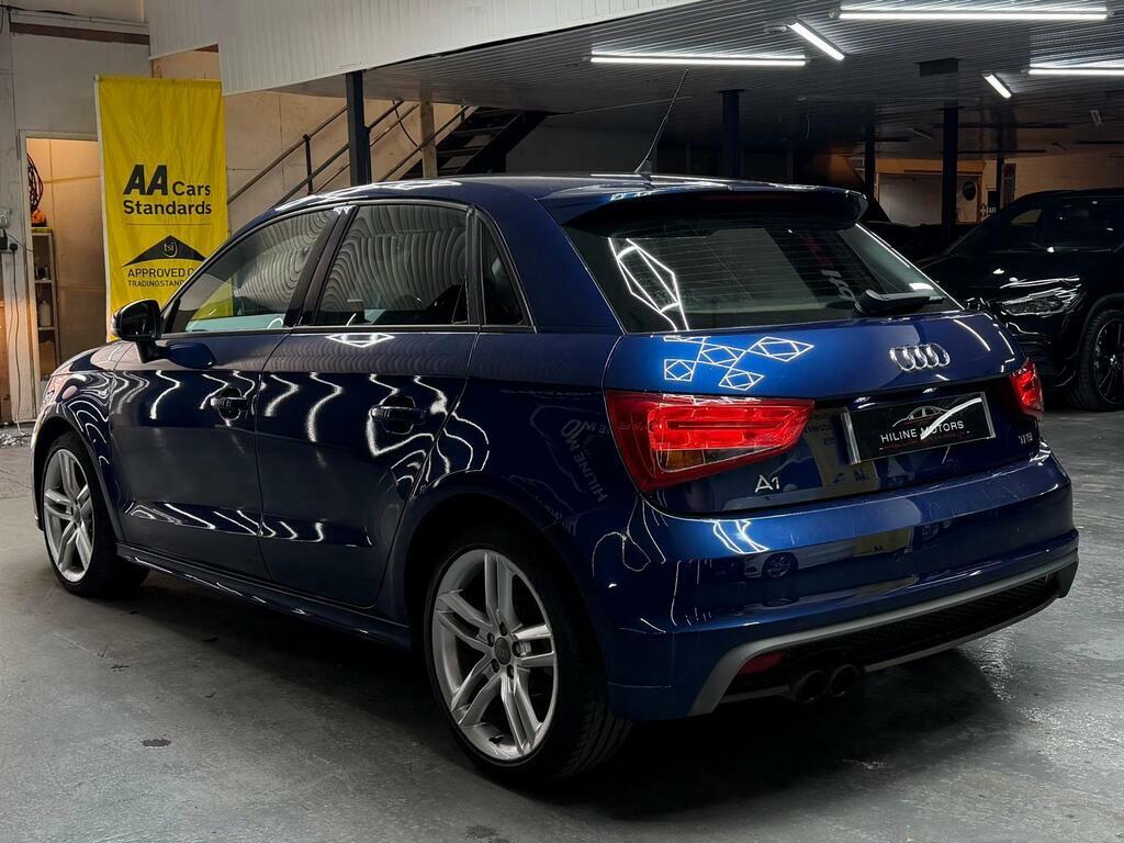 Audi A1 1.4 Tfsi S Line Sportback Euro 5 S S DG64DZJ Blue #4