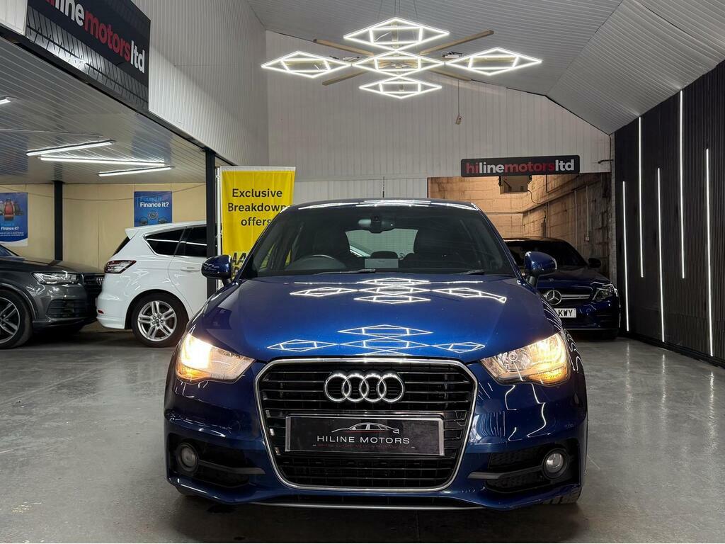 Audi A1 1.4 Tfsi S Line Sportback Euro 5 S S DG64DZJ Blue #2