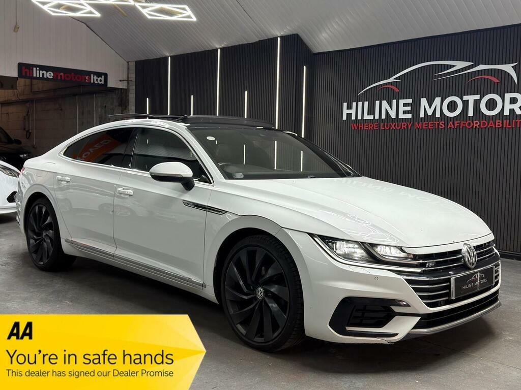 Volkswagen Arteon 2.0 Tdi R-line Fastback Dsg Euro 6 S S White