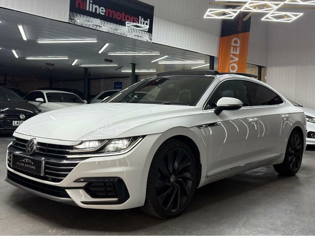 Volkswagen Arteon 2.0 Tdi R-line Fastback Dsg Euro 6 S S White #3