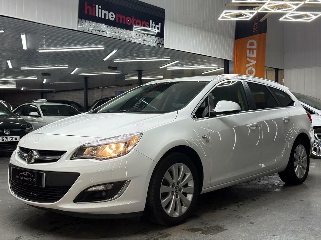 Vauxhall Astra 2.0 Cdti Elite Sports Tourer Euro 5 S S White #3