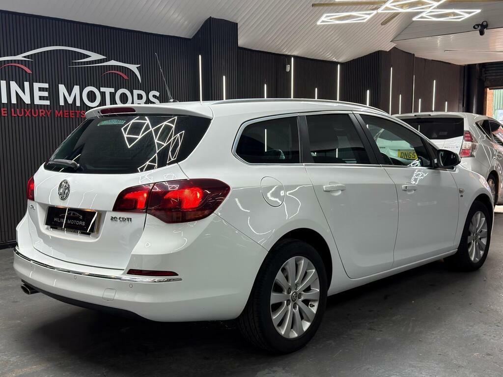 Vauxhall Astra 2.0 Cdti Elite Sports Tourer Euro 5 S S White #6