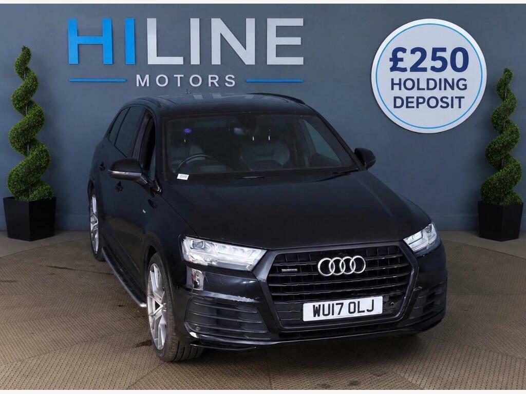 Audi Q7 3.0 Tdi V6 S Line Tiptronic Quattro Euro 6 S S Black