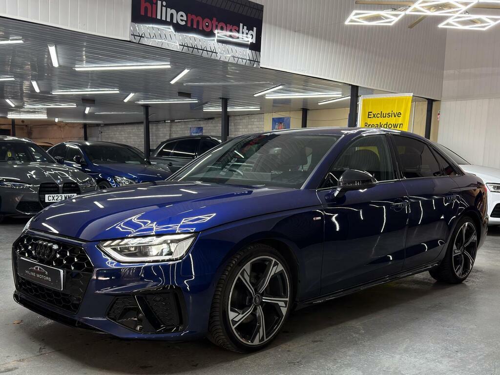 Audi A4 2.0 Tdi 35 Black Edition S Tronic Euro 6 S S Blue #2