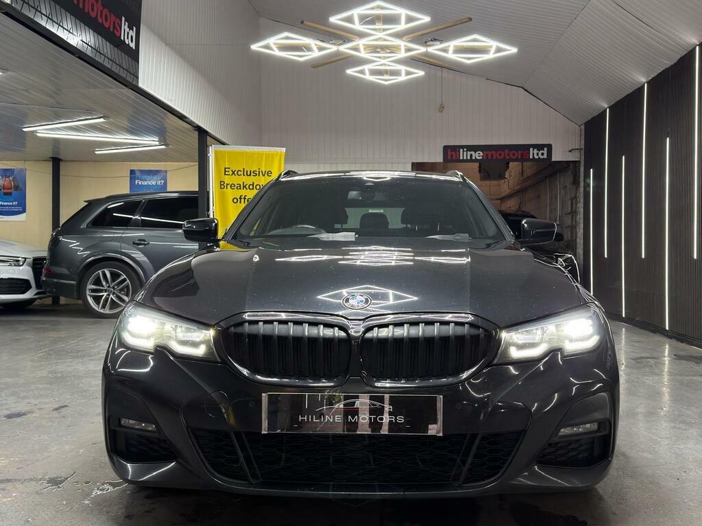 BMW 3 Series 2.0 320D Mht M Sport Touring Euro 6 S S RD07KOP Black #2