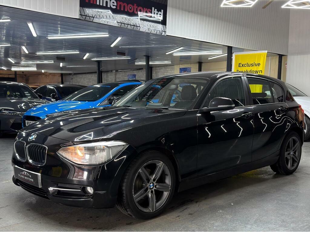BMW 1 Series 2.0 116D Sport Euro 5 S S Black #3