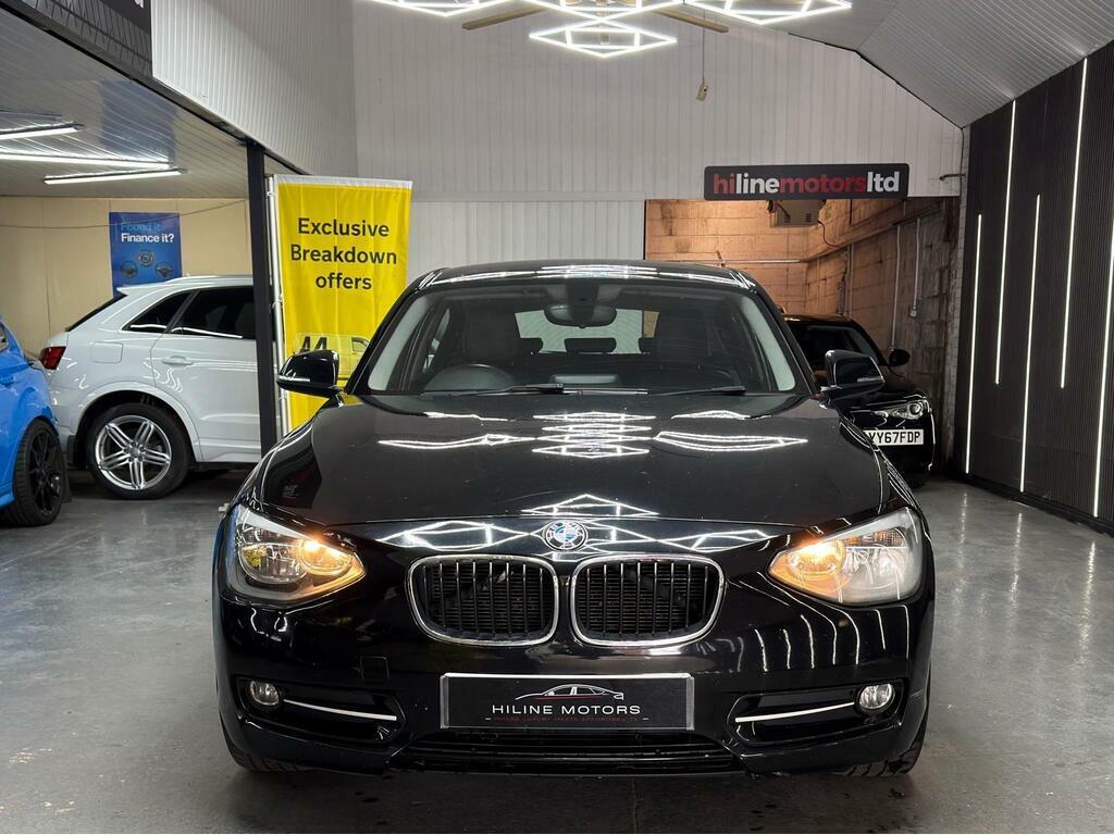 BMW 1 Series 2.0 116D Sport Euro 5 S S Black #2