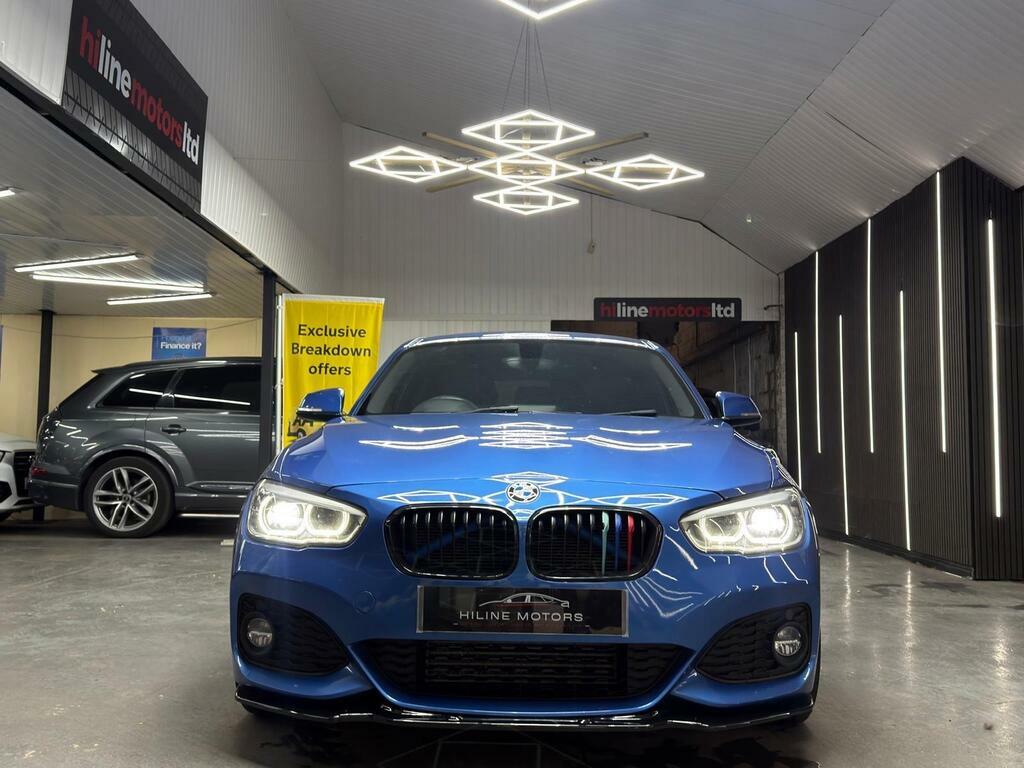 BMW 1 Series 2.0 125D M Sport Euro 6 S S WU17XKS Blue #2
