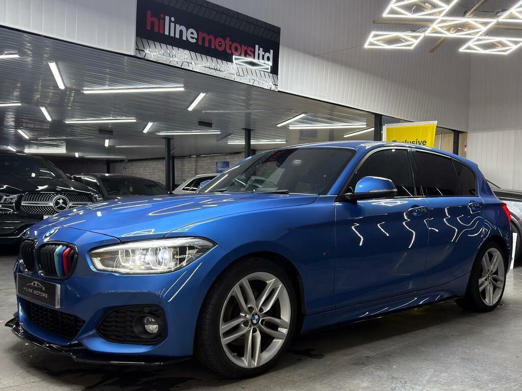 BMW 1 Series 2.0 125D M Sport Euro 6 S S WU17XKS Blue #3