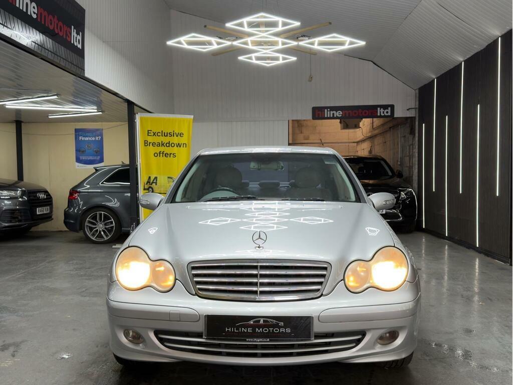 Mercedes-Benz C Class Saloon 1.8 C180 Kompressor Avantgarde Se 2005 Silver #2
