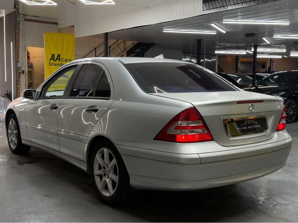 Mercedes-Benz C Class Saloon 1.8 C180 Kompressor Avantgarde Se 2005 Silver #4