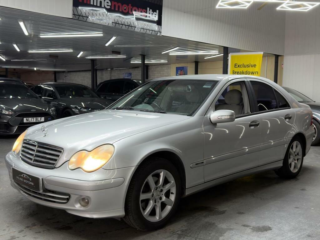 Mercedes-Benz C Class Saloon 1.8 C180 Kompressor Avantgarde Se 2005 Silver #3