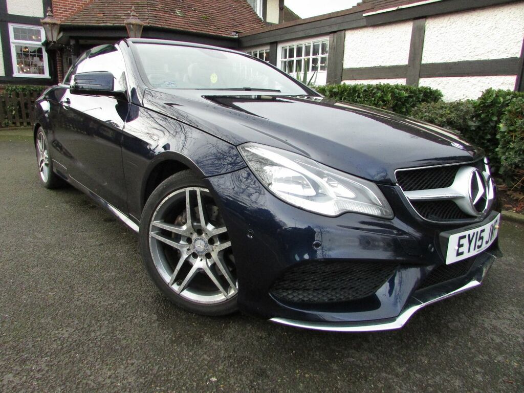 Mercedes-Benz E Class E220 Cdi Amg Sport 7G-tronic Blue