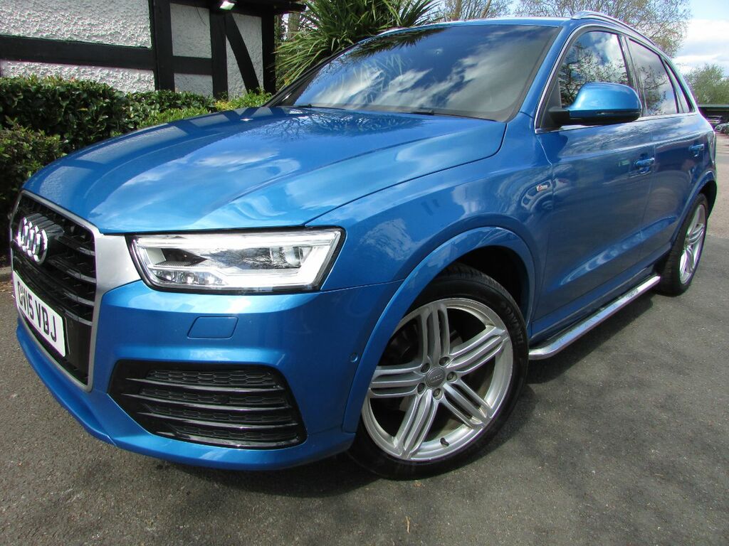 Audi Q3 2.0 Tdi Quattro S Line Plus S Tronic Blue #3