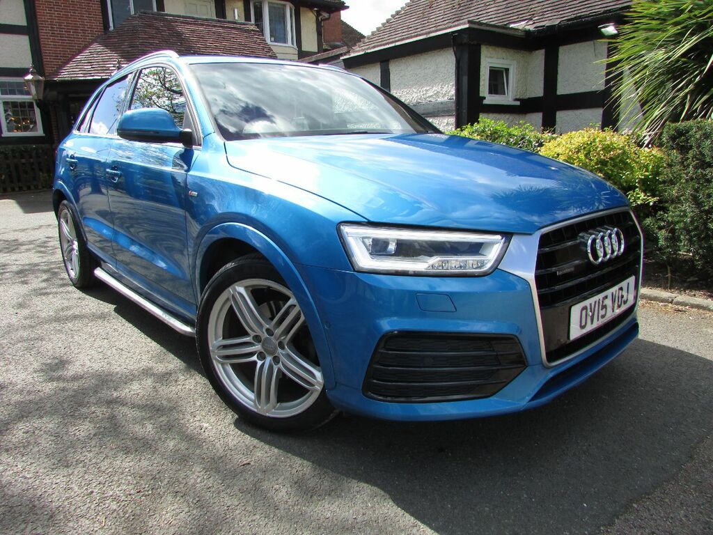 Audi Q3 2.0 Tdi Quattro S Line Plus S Tronic Blue
