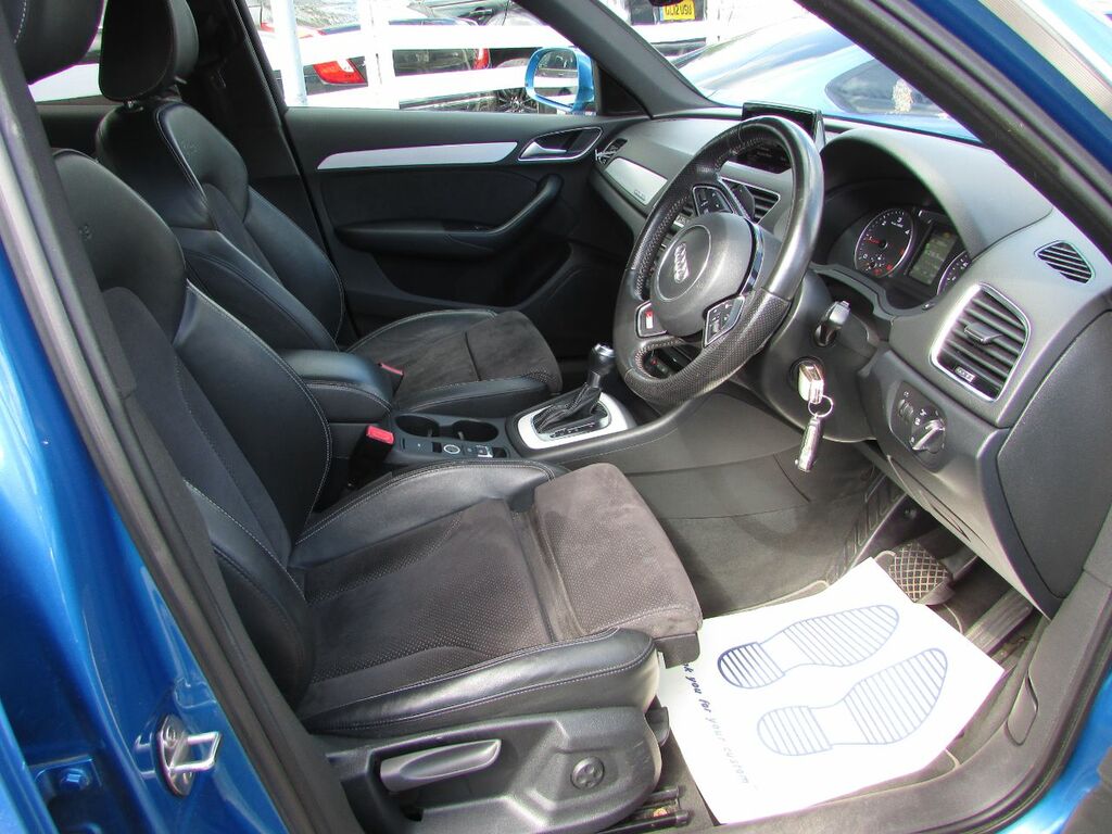 Audi Q3 2.0 Tdi Quattro S Line Plus S Tronic Blue #6