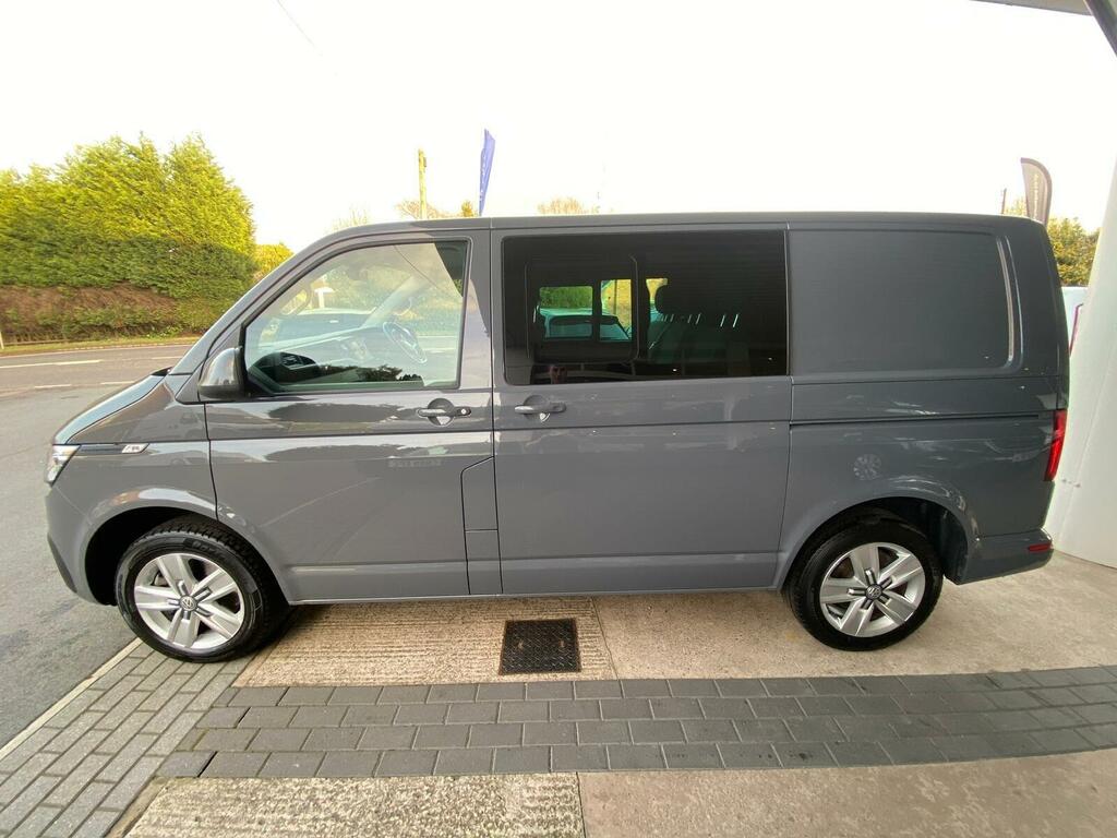 Volkswagen Transporter 2.0 Tdi T32 Highline Kombi Double Cab D VK71FBL Grey #4