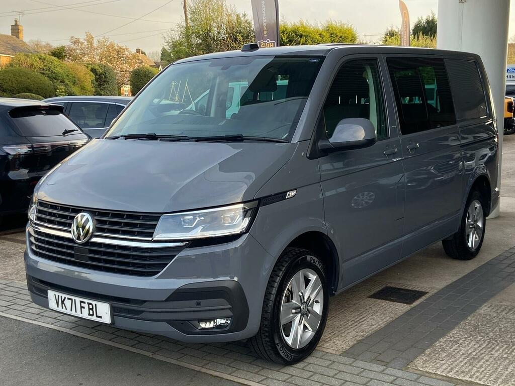 Volkswagen Transporter 2.0 Tdi T32 Highline Kombi Double Cab D VK71FBL Grey #3