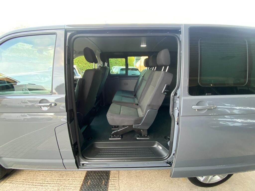 Volkswagen Transporter 2.0 Tdi T32 Highline Kombi Double Cab D VK71FBL Grey #5