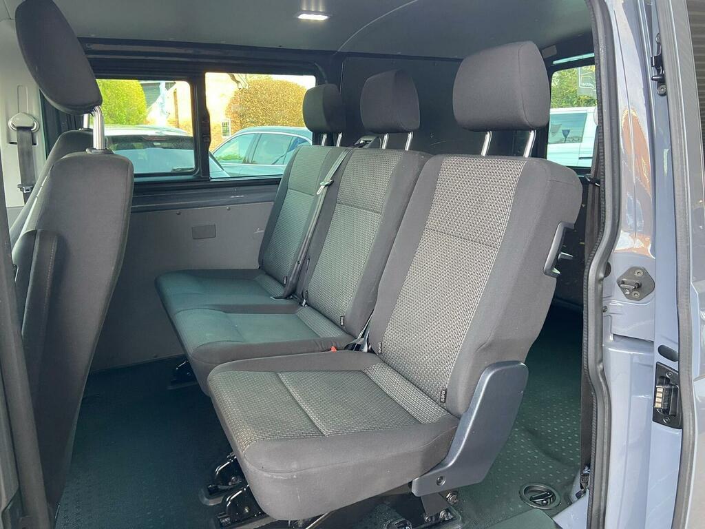 Volkswagen Transporter 2.0 Tdi T32 Highline Kombi Double Cab D VK71FBL Grey #6