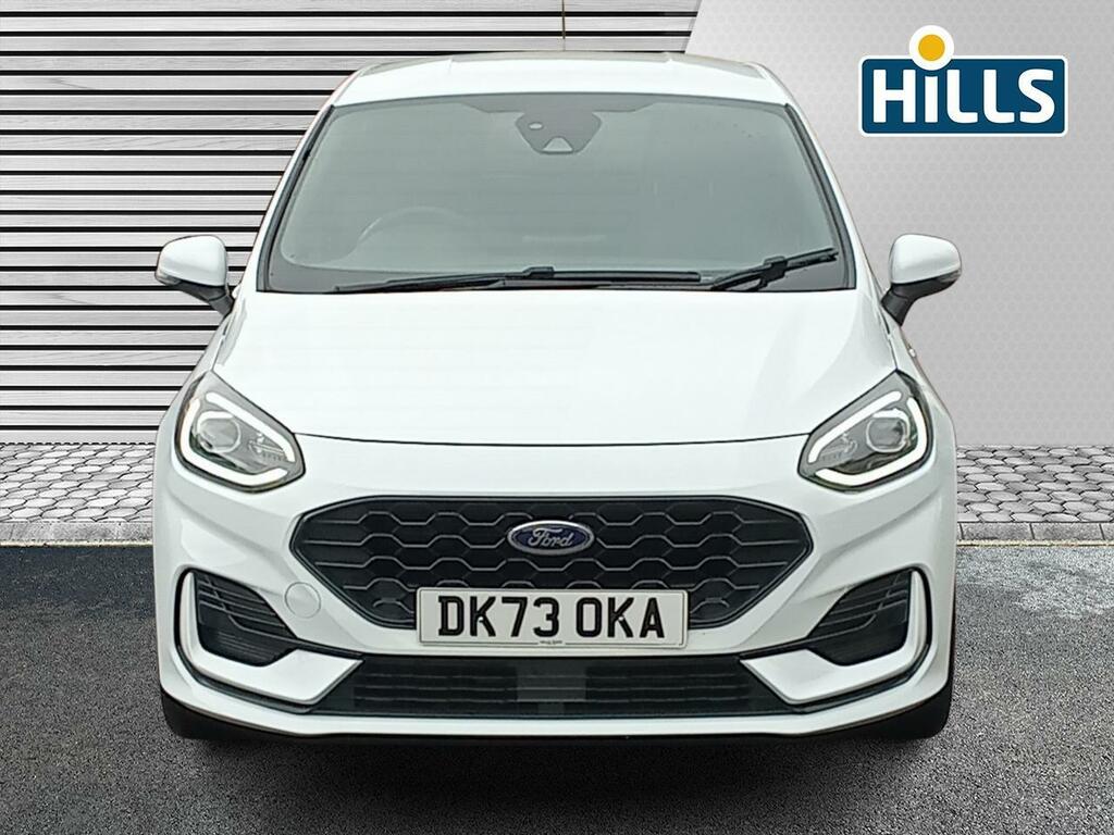 Ford Fiesta 1.0T Ecoboost Mhev St-line X Edition Hatchback DK73OKA White #2