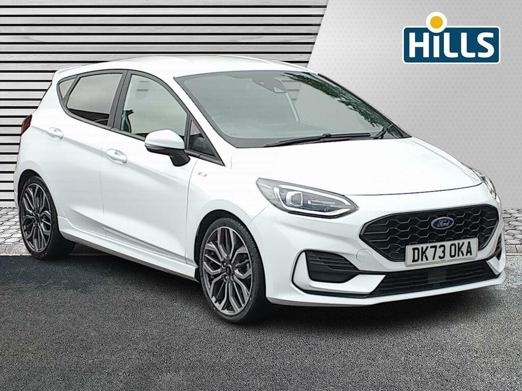 Ford Fiesta 1.0T Ecoboost Mhev St-line X Edition Hatchback White