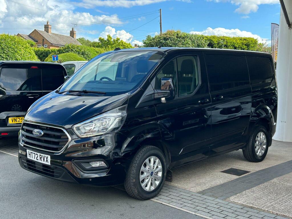 Ford Transit Custom 2.0 280 Ecoblue Limited L1 H1 Euro 6 Ss Black #3