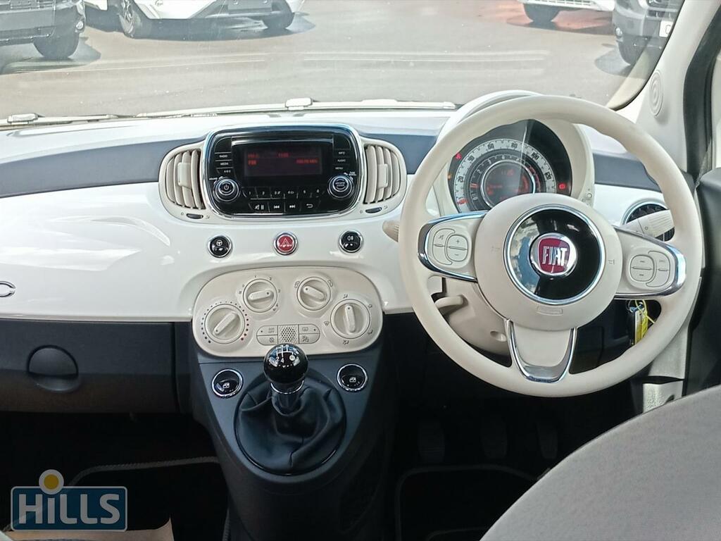 Fiat 500  Blue #10