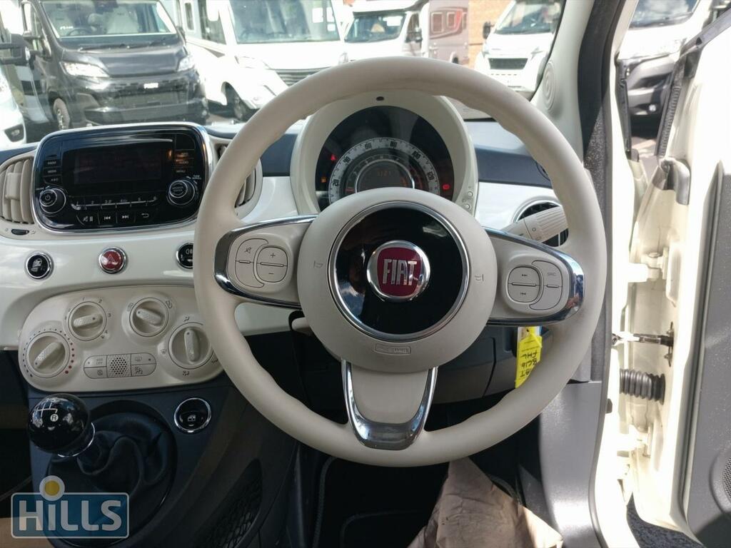 Fiat 500  Blue #15