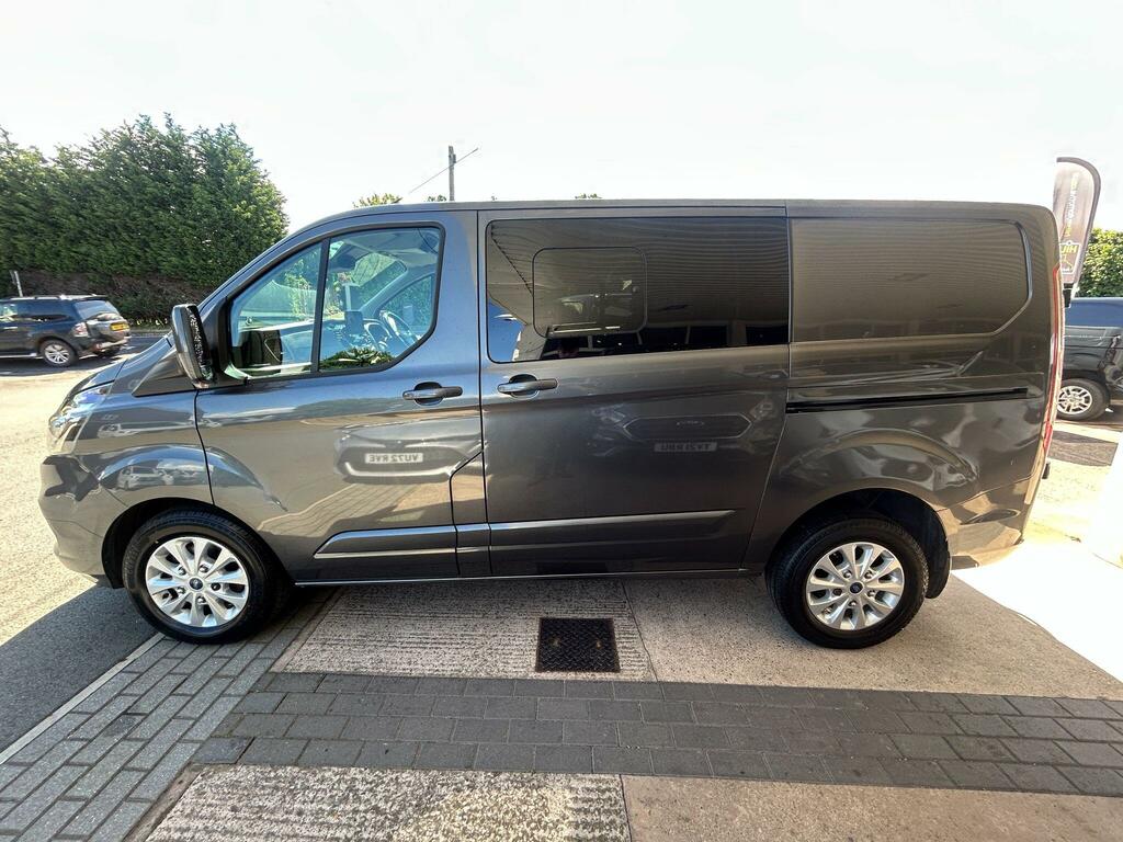 Ford Transit Custom 2.0 320 Ecoblue Limited Crew Van L1 H1 Euro 6 YC20UWV Grey #4