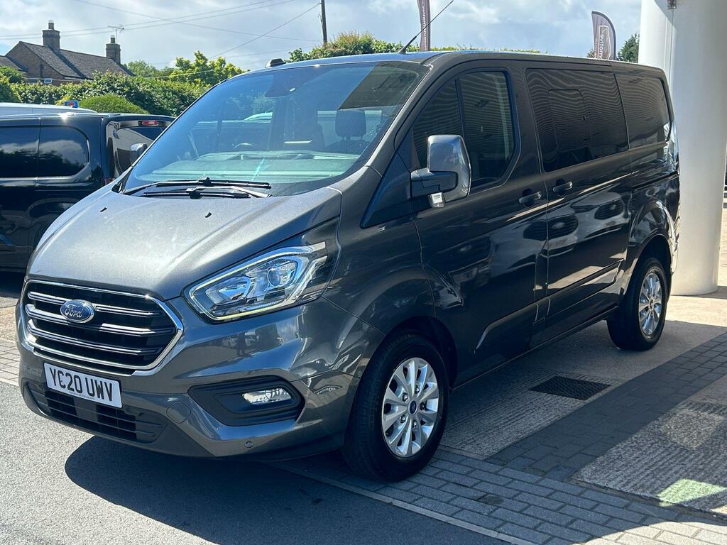Ford Transit Custom 2.0 320 Ecoblue Limited Crew Van L1 H1 Euro 6 YC20UWV Grey #3