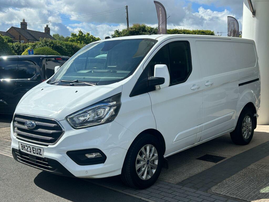Ford Transit Custom 135Kw 68Kwh H3 Leader Van White #3