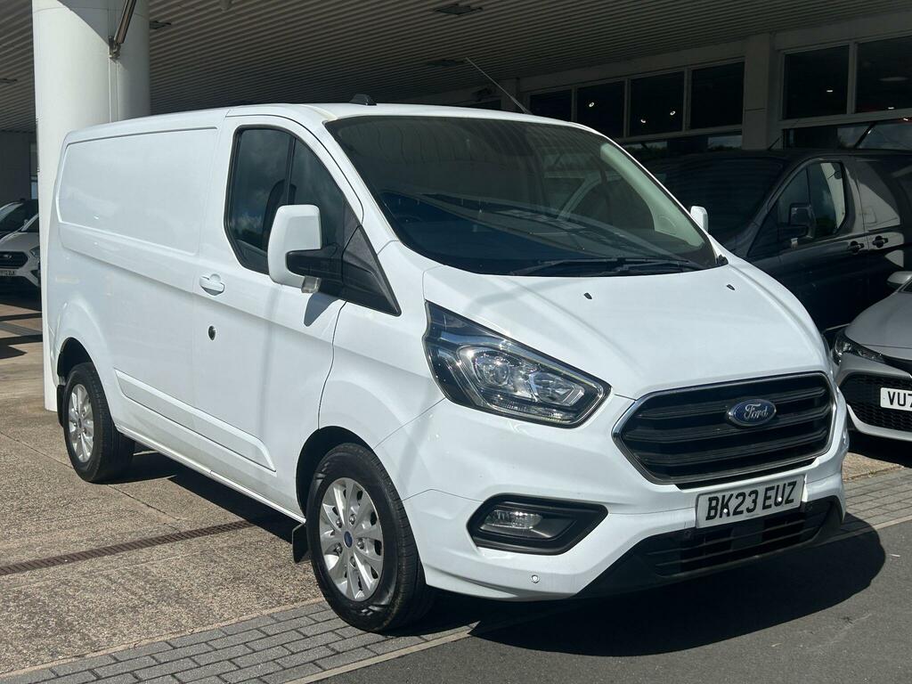 Ford Transit Custom 135Kw 68Kwh H3 Leader Van White #1
