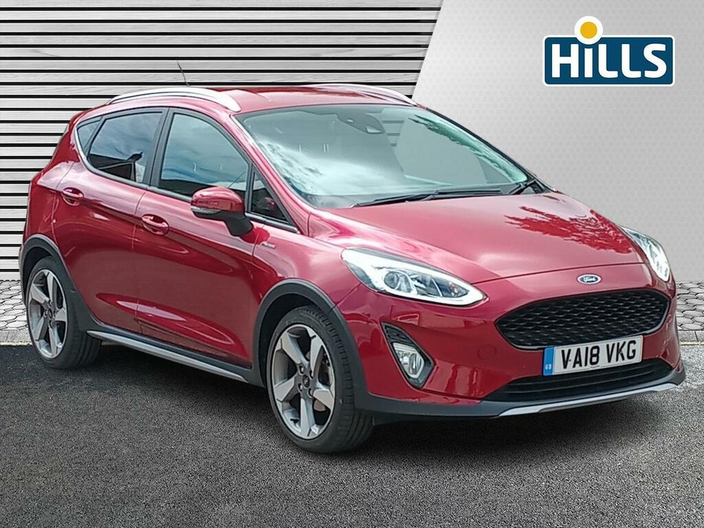 Ford Fiesta 1.0T Ecoboost Active X Hatchback Red