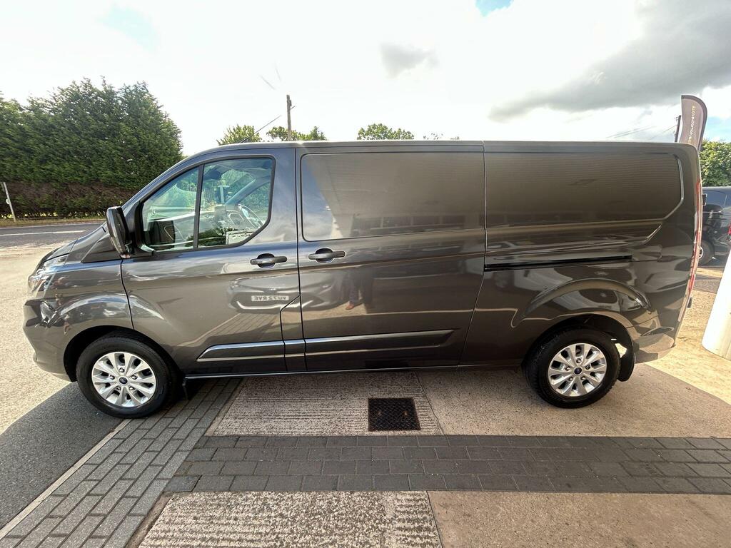 Ford Transit Custom 2.0 300 Ecoblue Limited L2 H1 Euro 6 Ss YV21RBU Grey #4