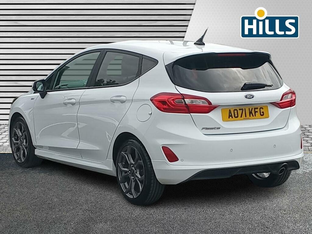 Ford Fiesta 1.0T Ecoboost St-line Edition Hatchback White #4